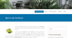 Desktop Screenshot of galeriacambuci.com.br