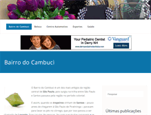 Tablet Screenshot of galeriacambuci.com.br